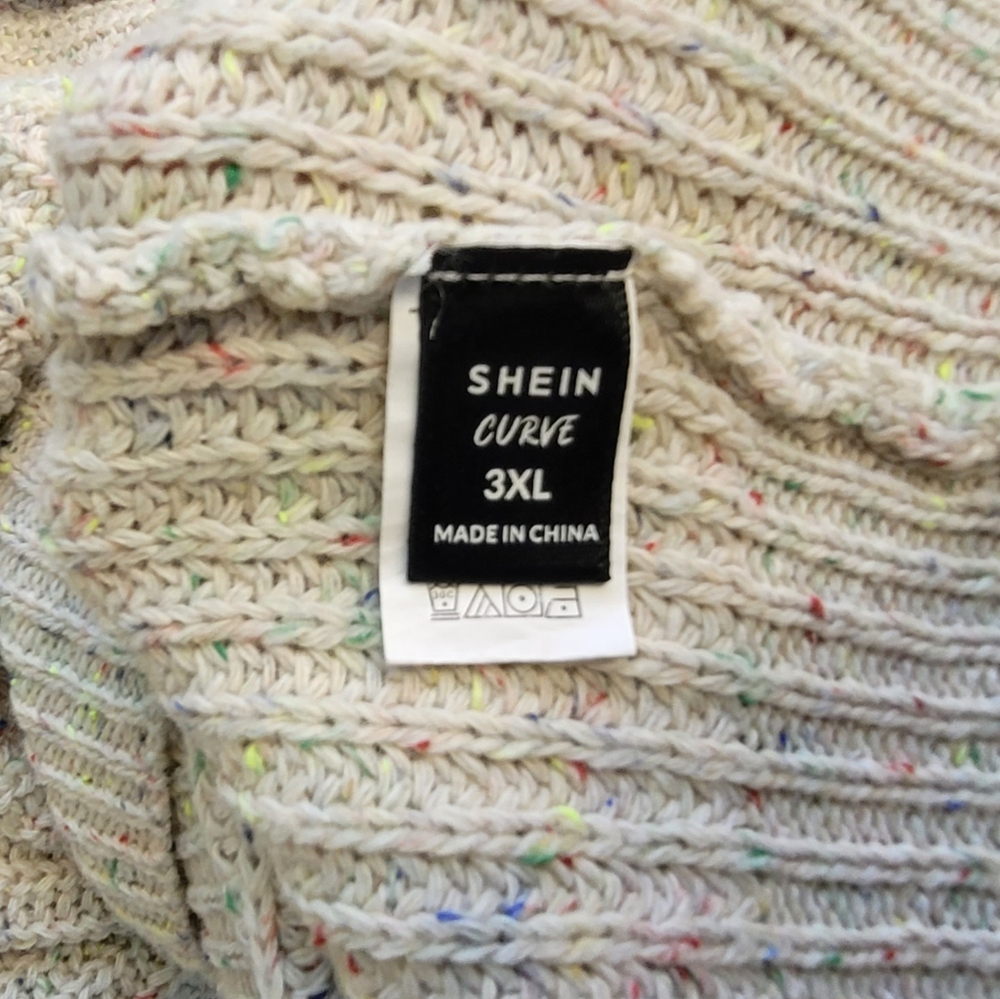 SHEIN Cream Knit Sweater - Picture 4 of 4
